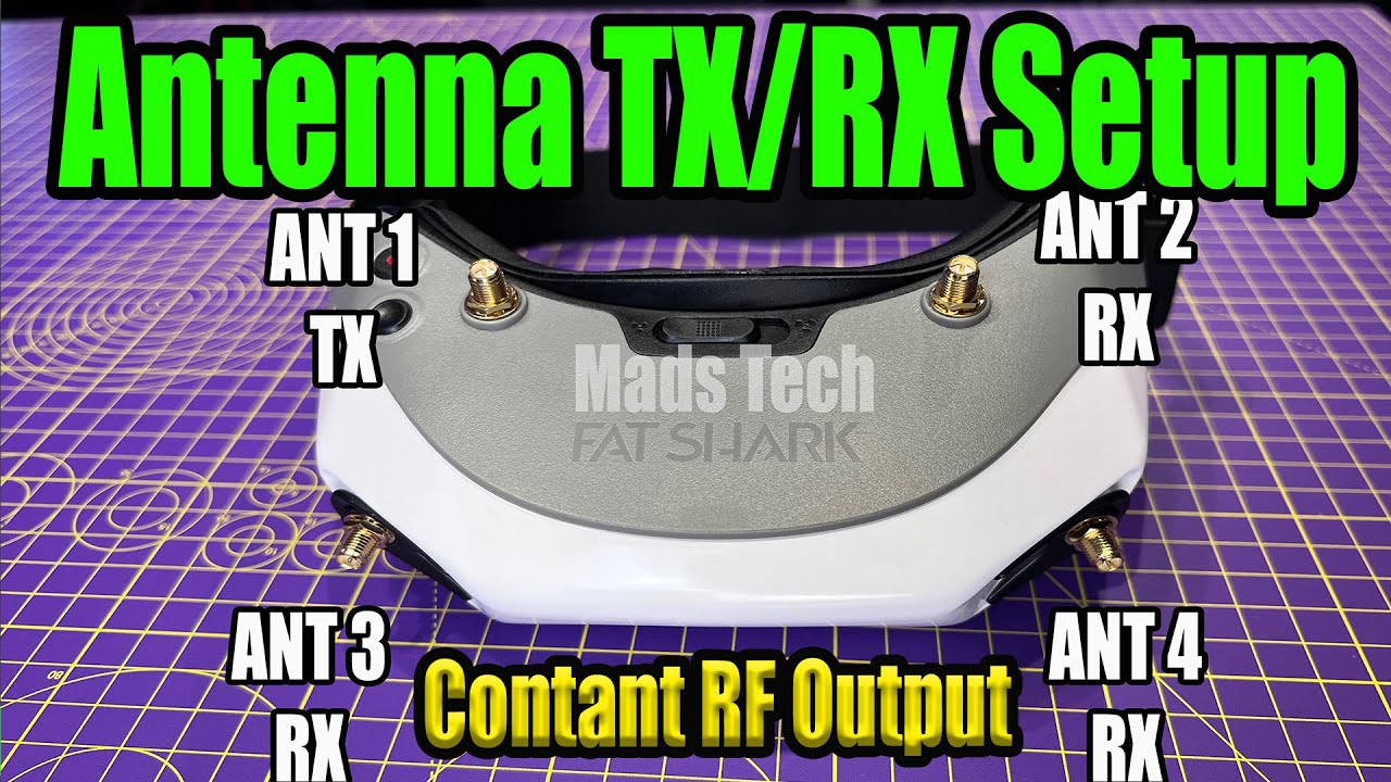 Fat Shark Dominator Avatar HD FPV Antenna Info - Constantly Transmit