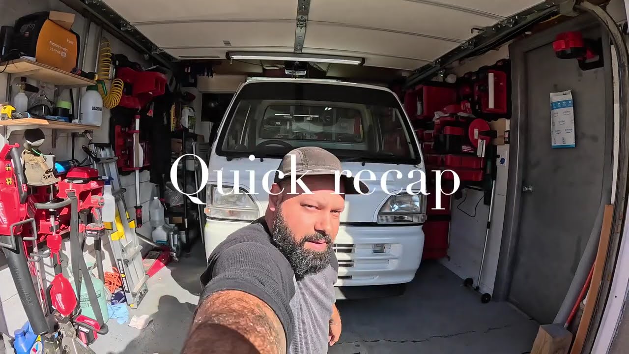 Honda Acty Front bumper removal