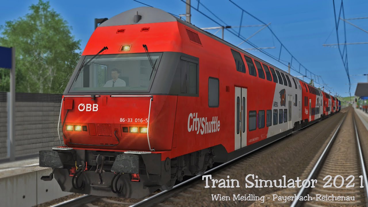 ÖBB REX 3 2322 Baden - Wien Hbf | ÖBB 1116 + Dostos | Train Simulator 2021 | v. Führerstandsmitfahrt