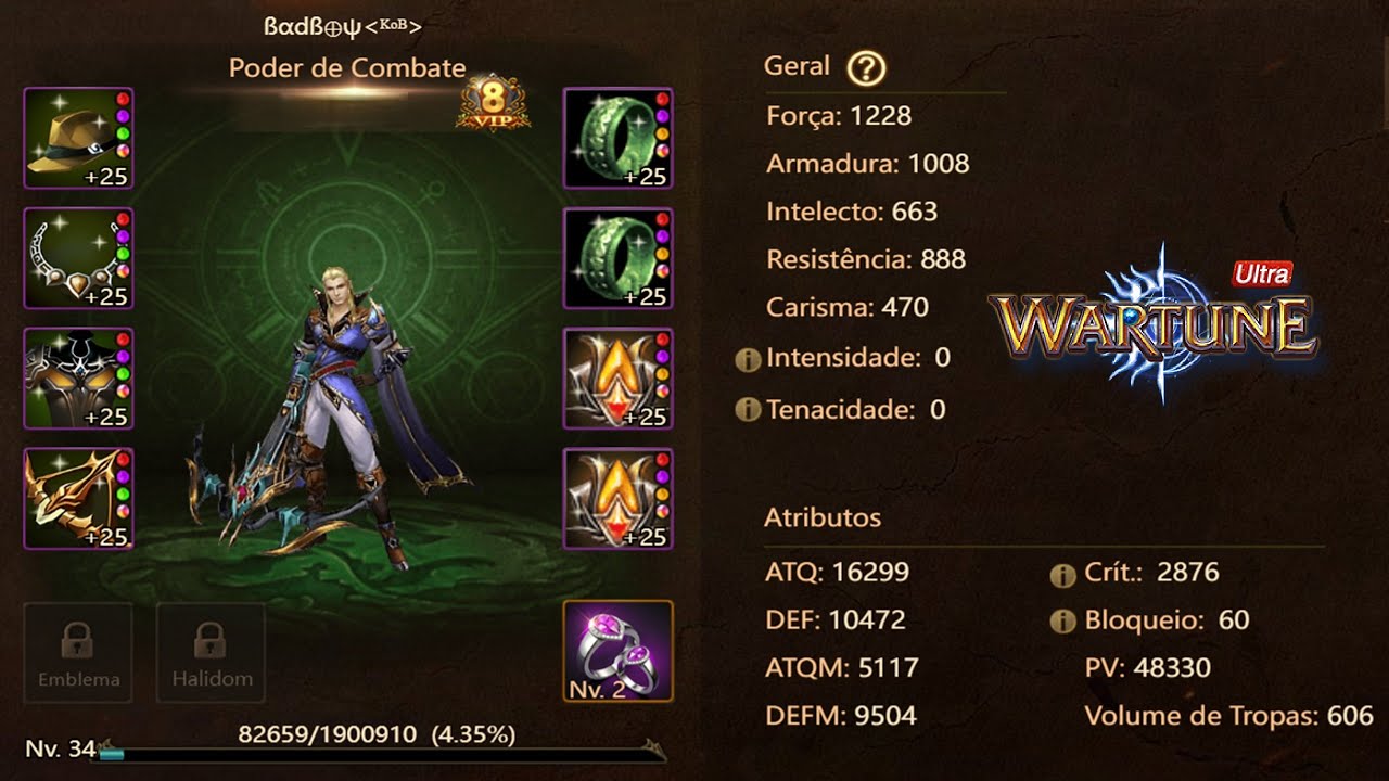 Wartune Ultra - ßαdß⊕ψ Upei 34- / + Primeiro CB Na Conta