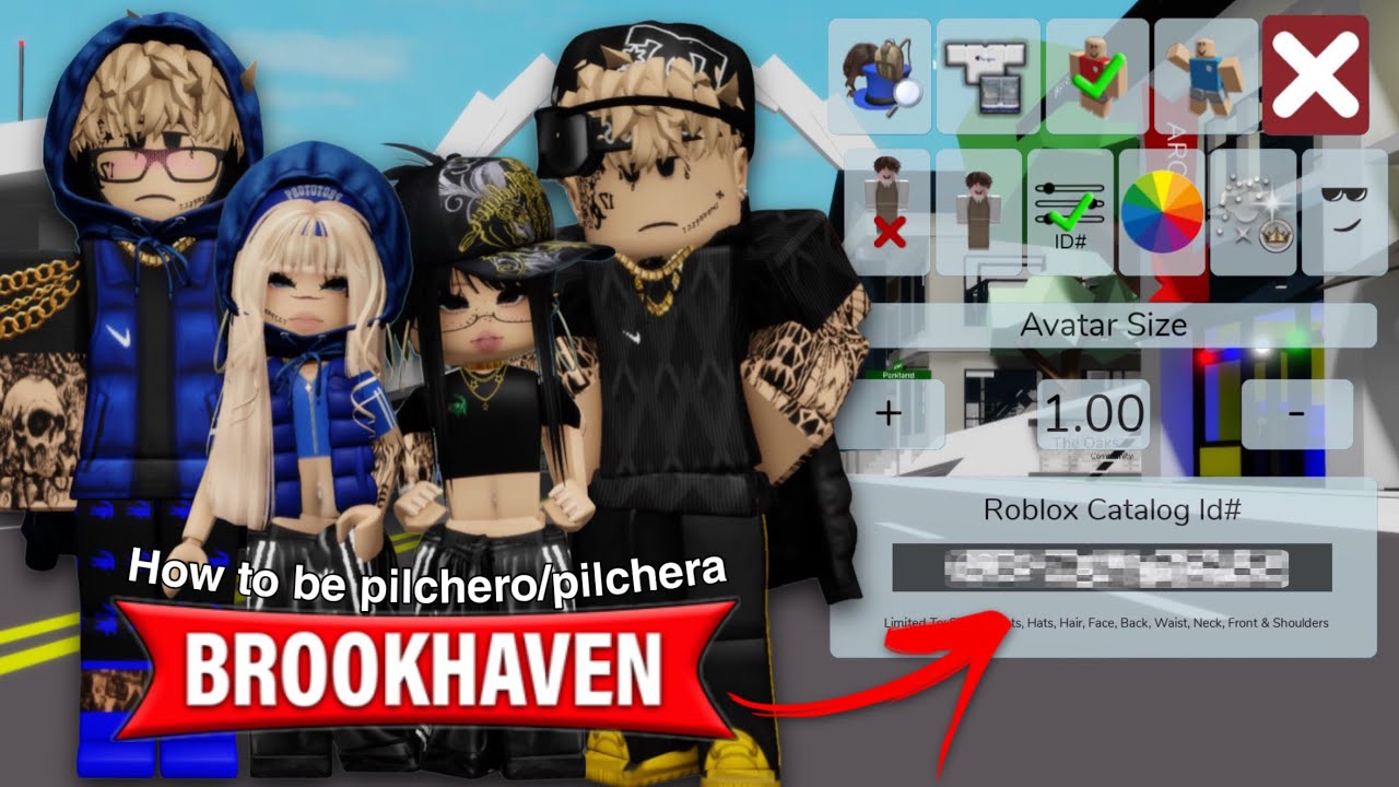 HOW TO DRESS AS A PILCHERO AND PILCHERA IN BROOKHAVEN🏡RP!(ROBLOX)