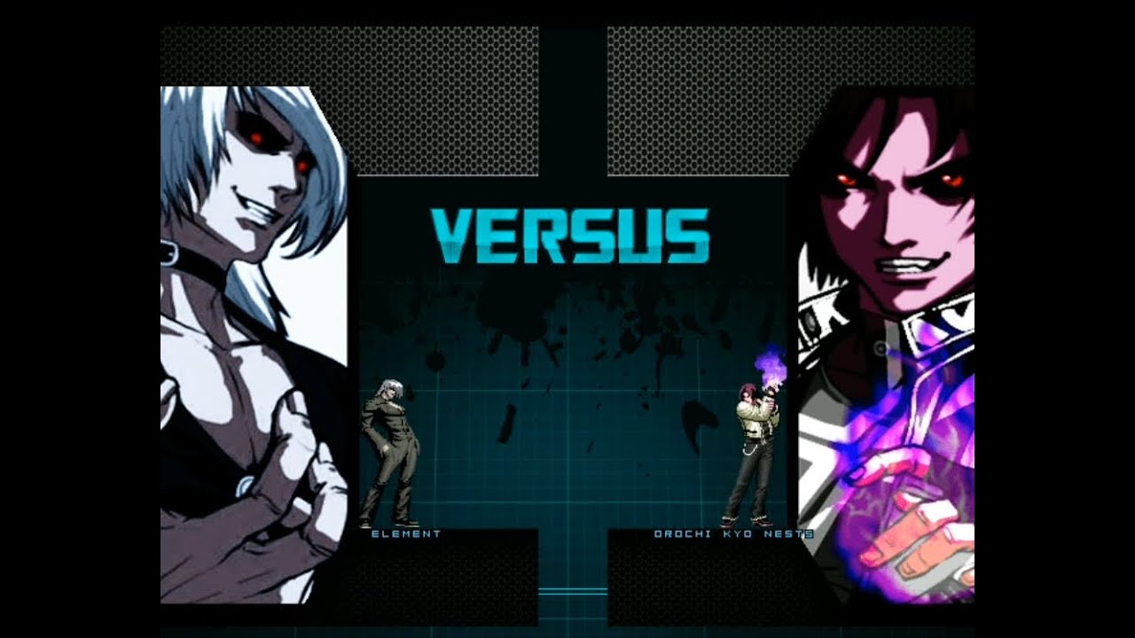 Element & Element Kyo VS. Orochi Kyo & Orochi Iori