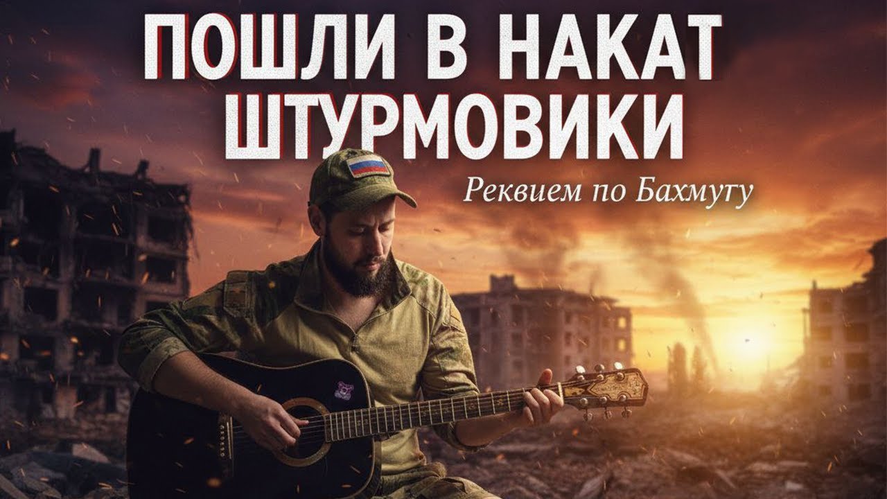 Пошли в накат штурмовики- Реквием по Бахмуту| На гитаре