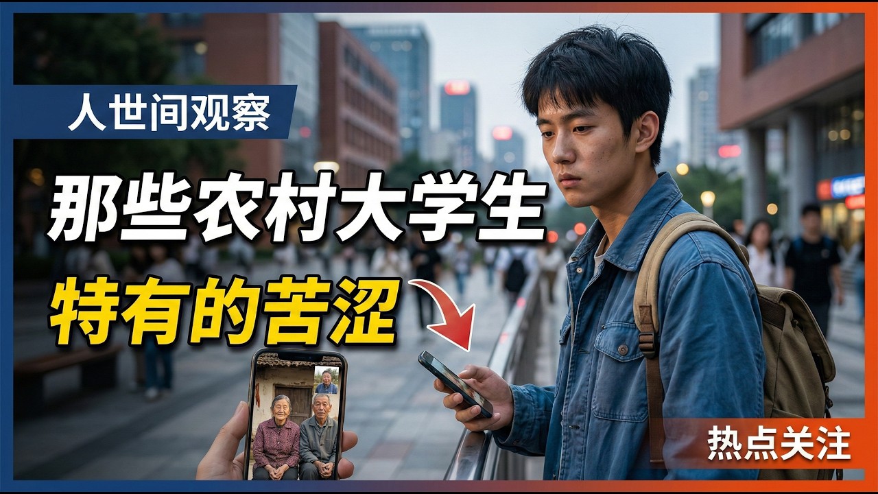 人世间观察：那些农村大学生，特有的苦涩