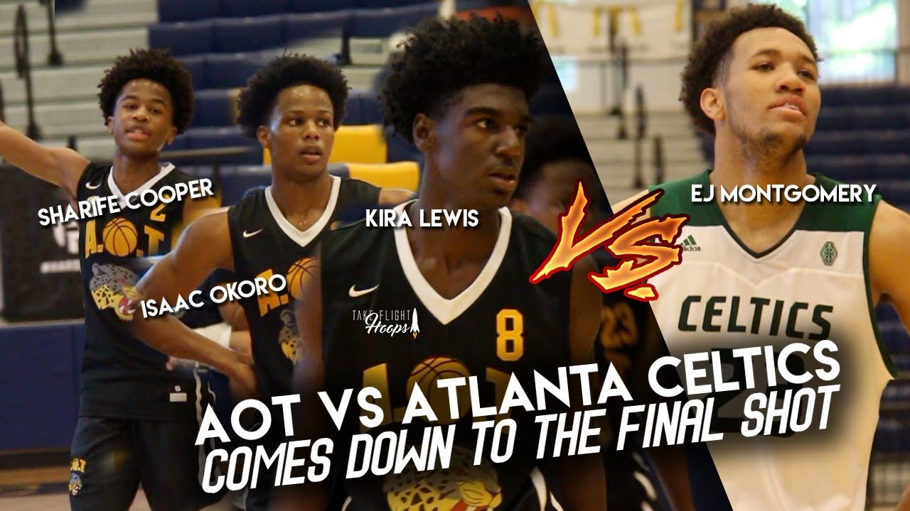 A.O.T. VS Atlanta Celtics Comes Down TO THE BUZZER!! EJ Montgomery vs Isaac Okoro