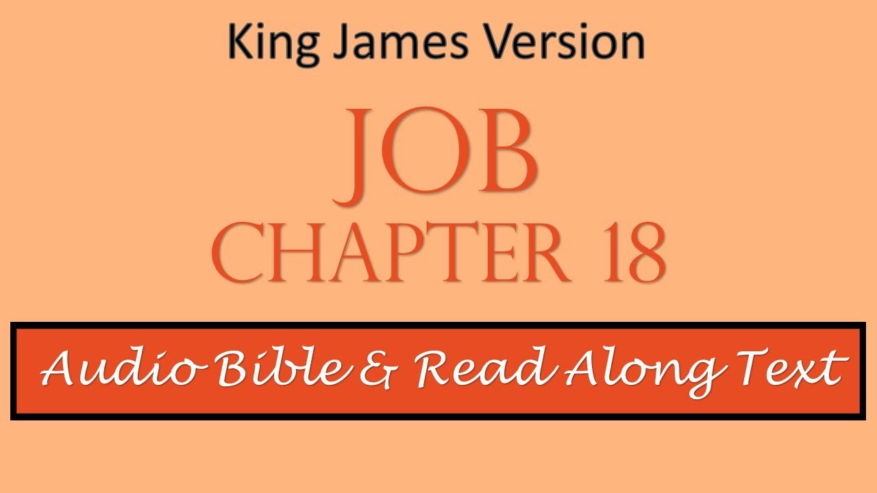 Job 18 | KJV DRAMATIZED AUDIO BIBLE WITH TEXT
