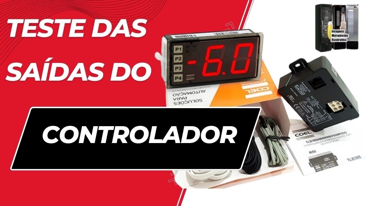 Como testar saídas do controlador Passo a passo