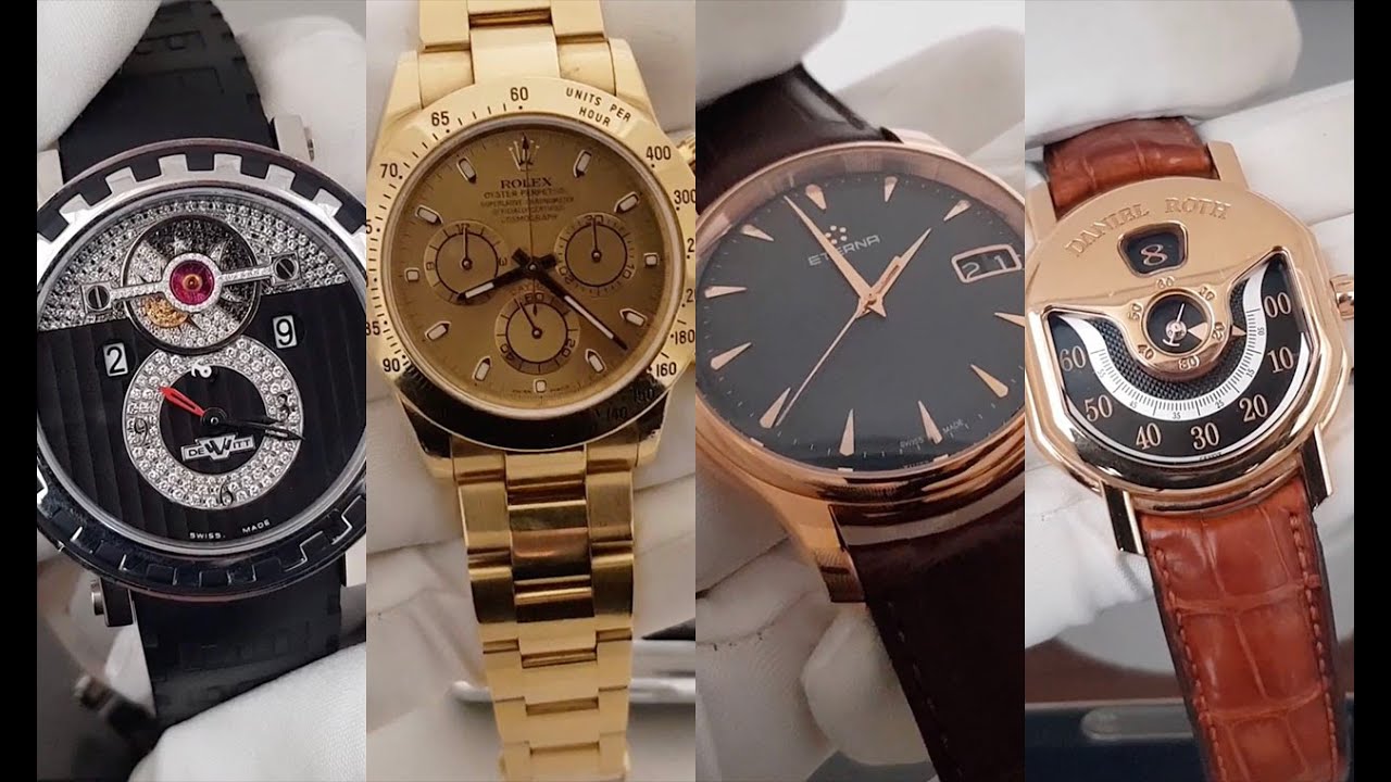 Часовой ломбард - обзор часов мая 2020 - DeWitt, Rolex, Eterna и Daniel Roth!