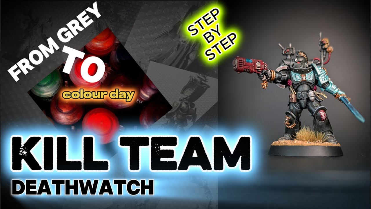 Hunters in the Dark — Painting Deathwatch | Kill Team: Tomb World | Warhammer 40K TUTORIAL