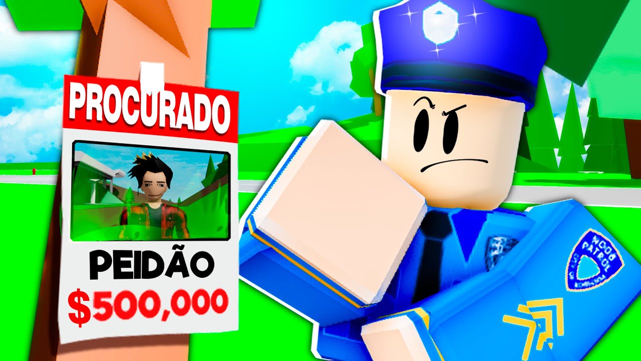 ESTOU SENDO PROCURADO por SER PEID&Atilde;O! (Brookhaven RP)