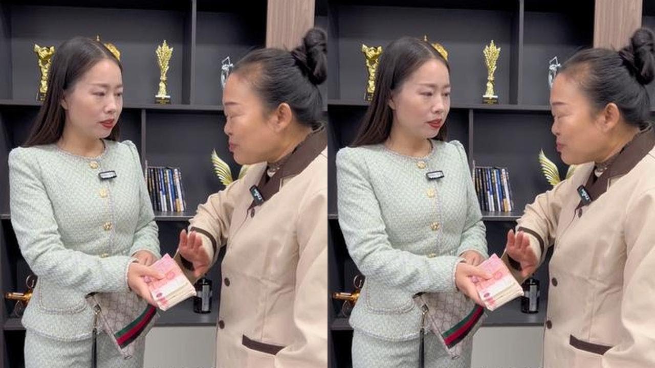 主管的1万块钱不见了，非得冤枉是保洁大姐拿的，这下真是有理说不清了#正能量