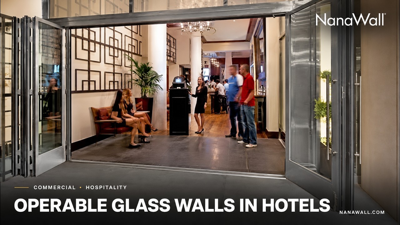 Incorporating Operable NanaWall Glass Walls In Hotels