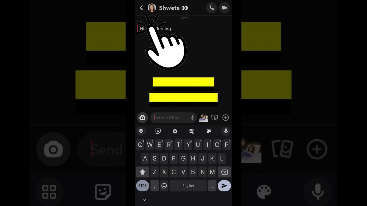 How to Edit SENT MESSAGES on Snapchat #snapchat #edit #message #howto
