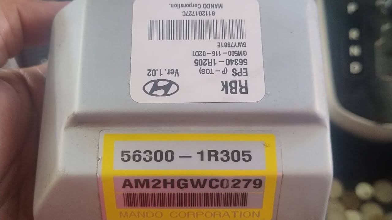 c1112 voltaje de la fuente de sensor EPS columna direcci&oacute;n electroasistida Hyundai i25