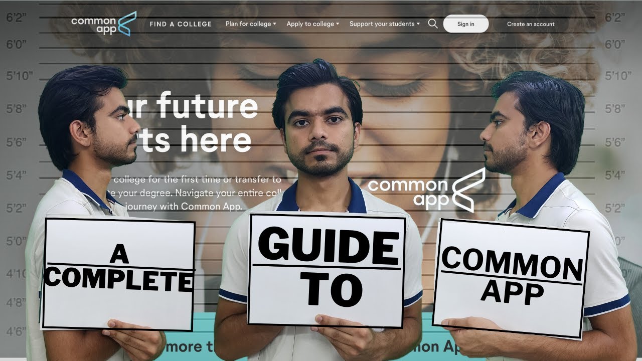 How to fill out the Common Application (App) for Indian Students applying to US Universities.