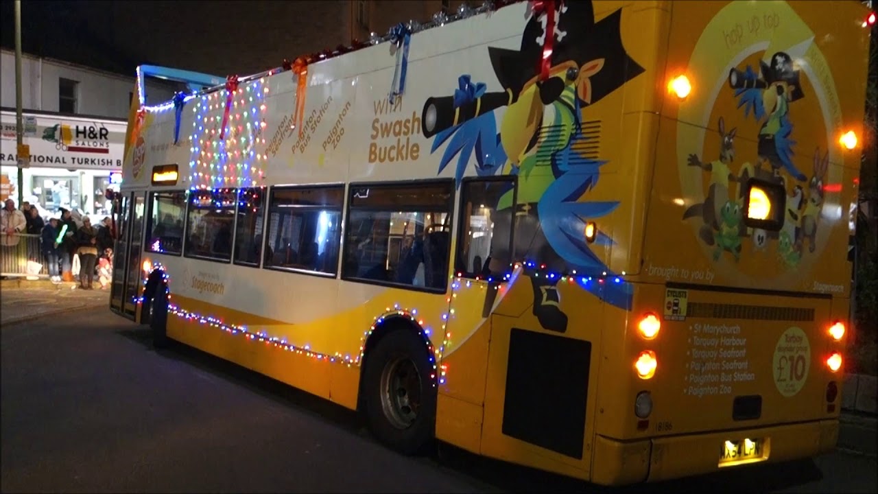 Torquay Christmas Carnival Parade (Stagecoach Devon, 18186-MX54LPN )