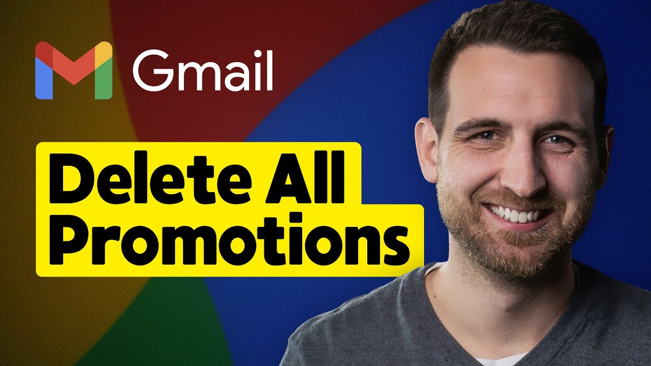 Как удалить все рекламные акции в Gmail