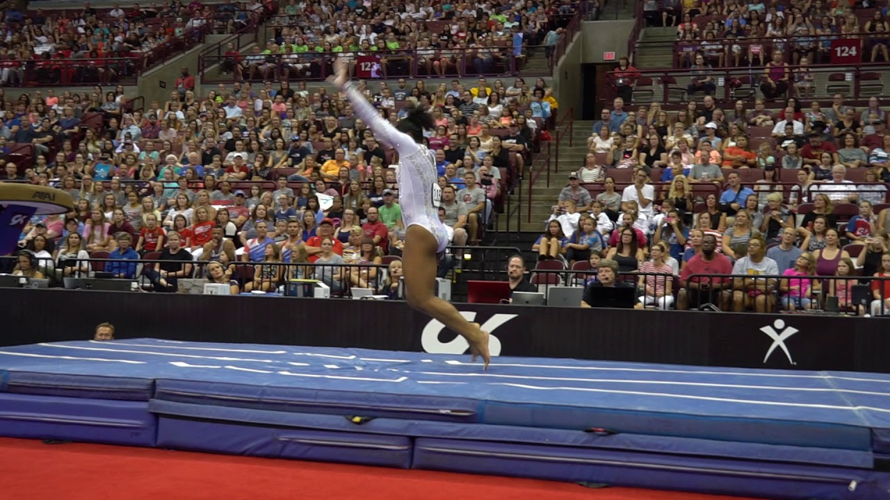 Jordan Chiles - Vault 1 - 2018 GK U.S. Classic - Senior Competition