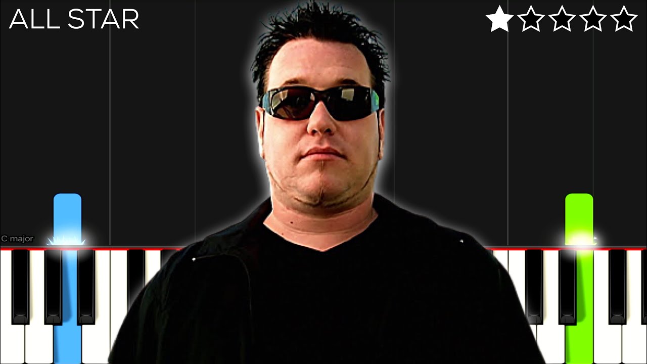 Smash Mouth - All Star | EASY Piano Tutorial