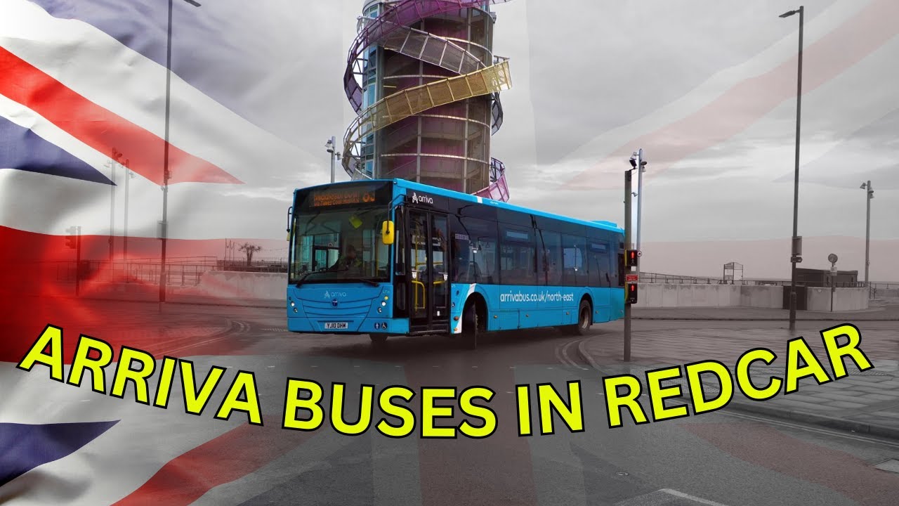 Arriva North East Buses in Redcar February 2022 #busspottinguk
