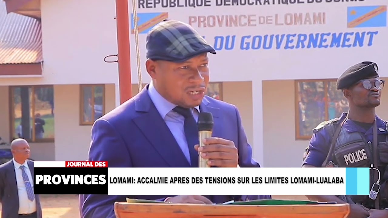 Lomami: Accalmie après des tensions sur les limites Lomami-Lualaba