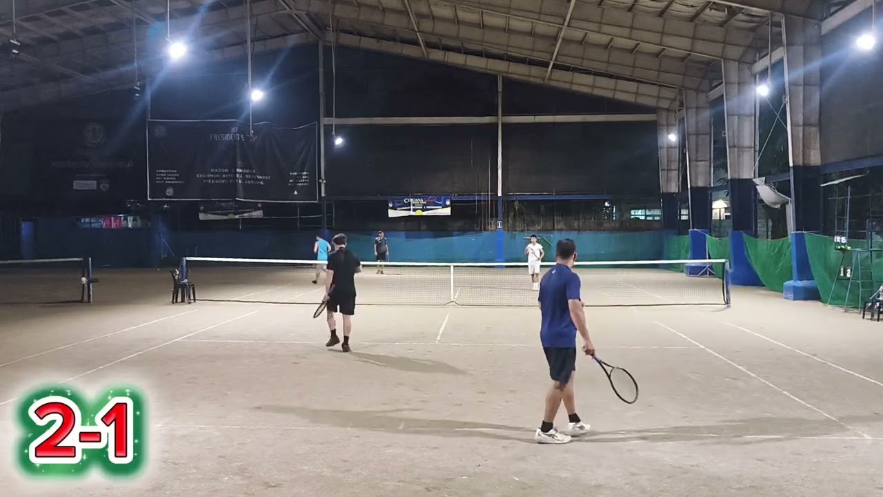 Good hits, good laugh, great partner