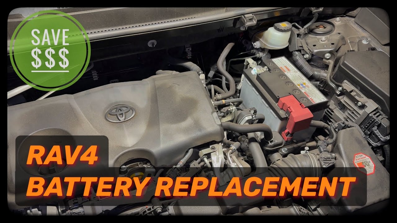 Toyota RAV4 How To Replace Battery 2019-2021+
