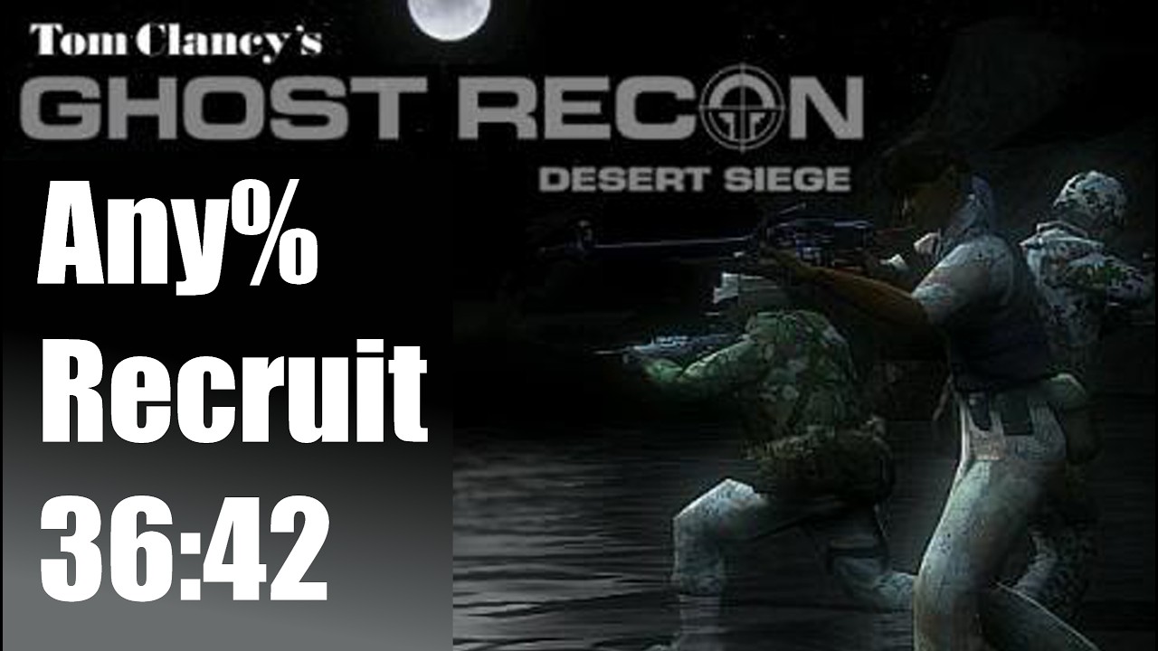 Ghost Recon: Desert Siege Any% Recruit Full Game in 36:42