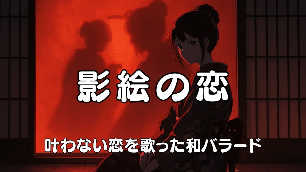 影絵の恋｜Kagee no Koi – 灯りに揺れる影だけが触れ合う和幻想バラード | Hantack Music