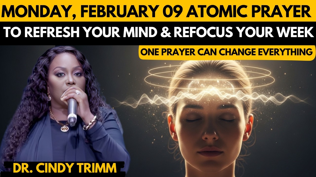 MONDAY, February 09, | ATOMIC PRAYER TO RESET YOUR MIND & TAKE CONTROL OF YOUR WEEK — Dr. Cindy Trim