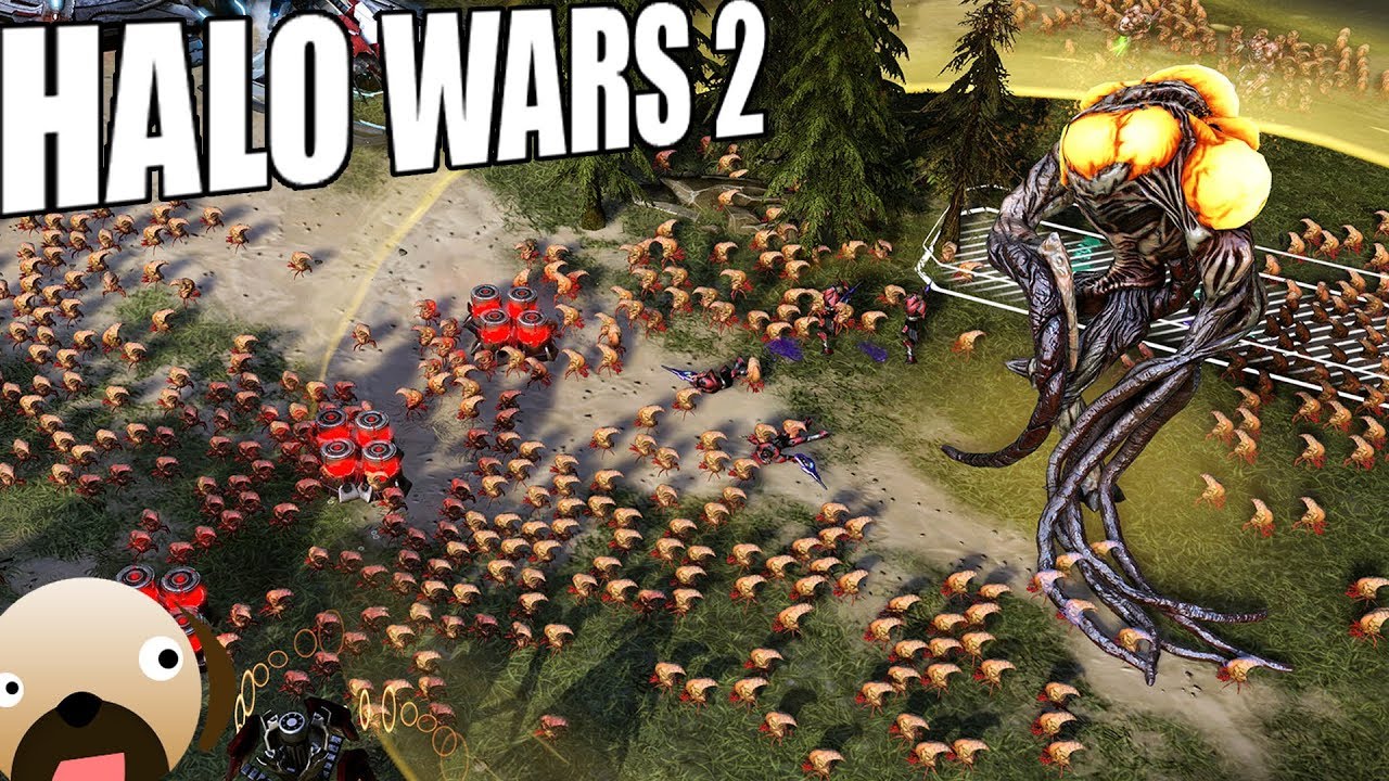 Flood Vs Banished 1v3 Play as the Flood - Halo Wars 2 Flood Mod