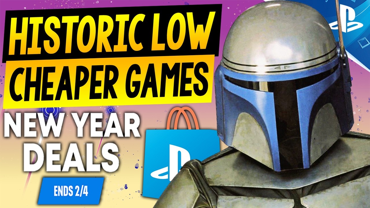 TONS of Great HISTORIC LOW PRICES PSN New Year Deals Sale PS5/PS4 Game Deals EVEN CHEAPER!