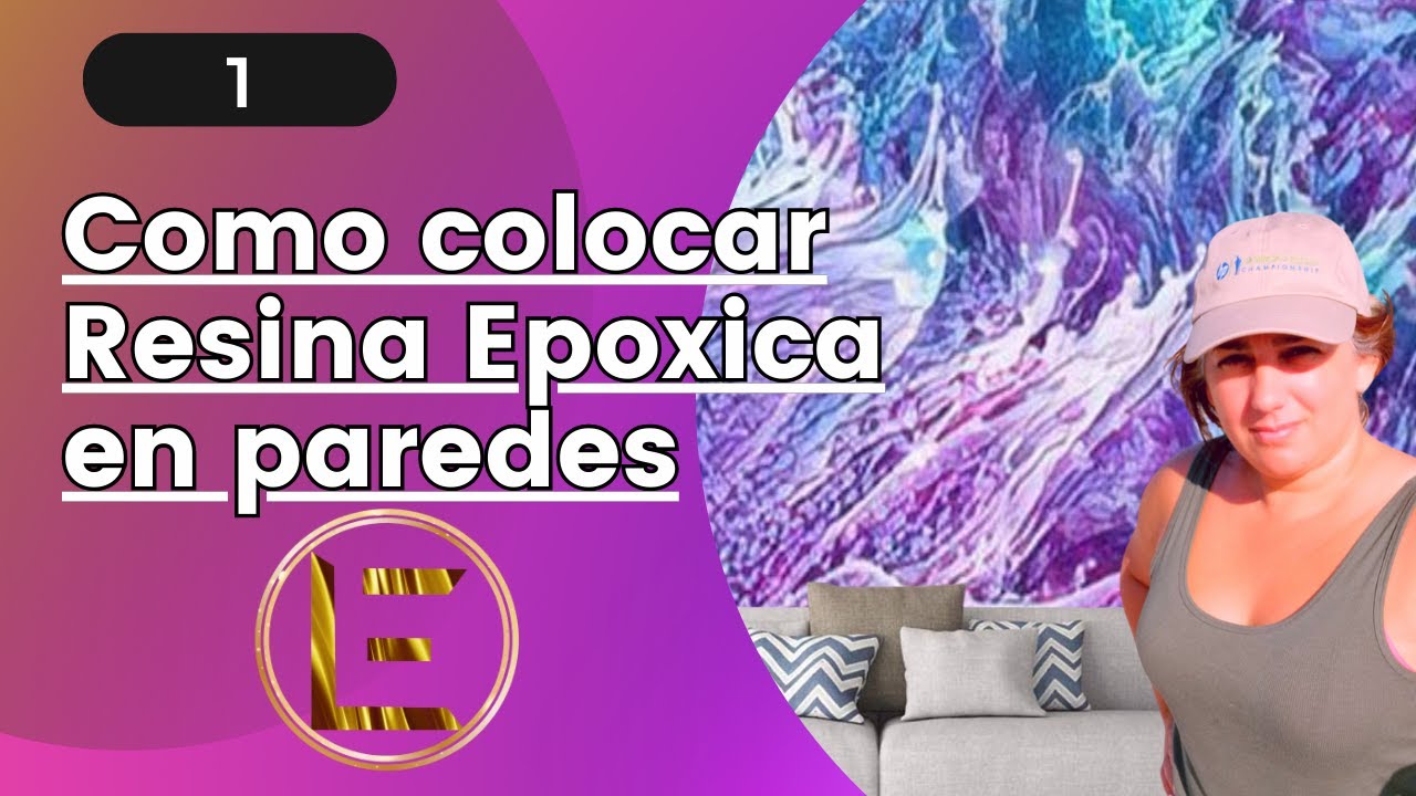 Como colocar Resina Epoxica sobre paredes. Materiales. Paso a paso! 1ra parte