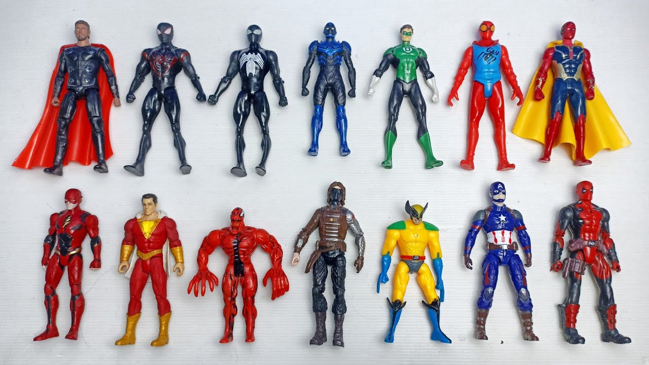 Koleksi Figure Super Hero | Review Figure Avengers dan DC, Green Lantern, Fusion, Aquaman, 