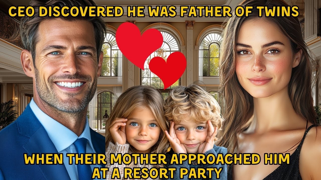 TWIN AMBUSH! The Billionaire CEO’s Resort Party Crashed by the Kids He Never Knew!