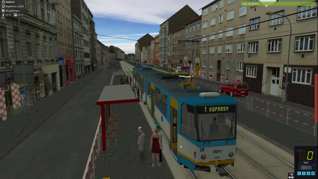 Simt- Tram Simulator - Tram Line N1 -  Gameplay -No Commentary