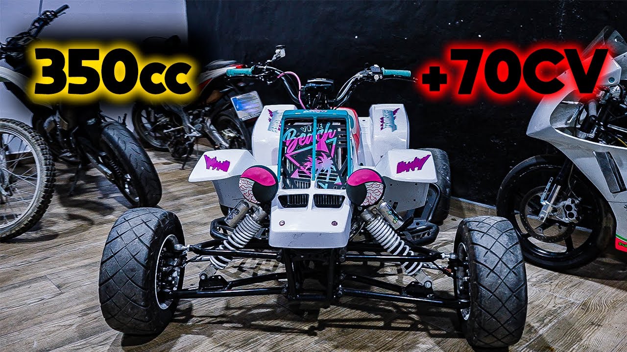 ESPECTACULAR YAMAHA BANSHEE 350 2T con TOLOKO PREPARACIONES | BULL FAST