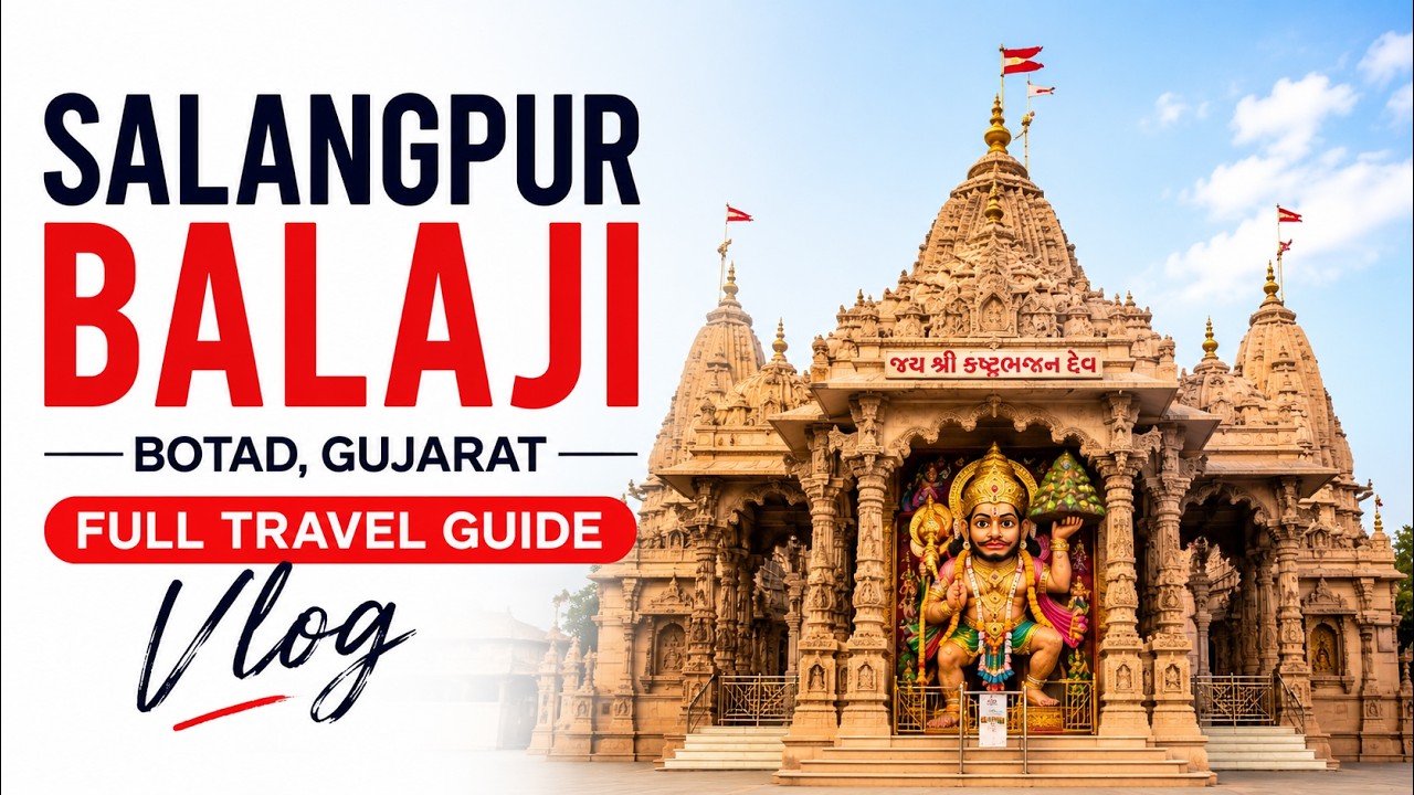 Salangpur Hanuman Ji Darshan Vlog 🛕 | Divine Experience at Kashtbhanjan Hanuman Mandir