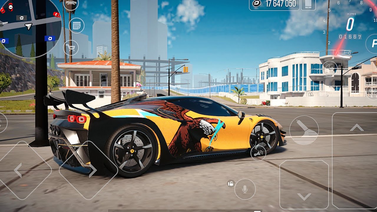 Ferrari SF90 - LM 900 Max Level Parkour Race & Street Racing Open World Drive Zone Online