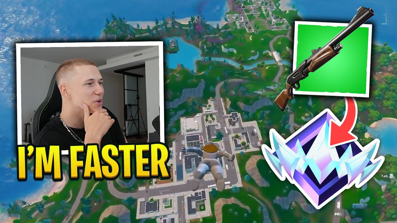 What happens when MrSavage landing Tilted Towers in Reload Solo Squad