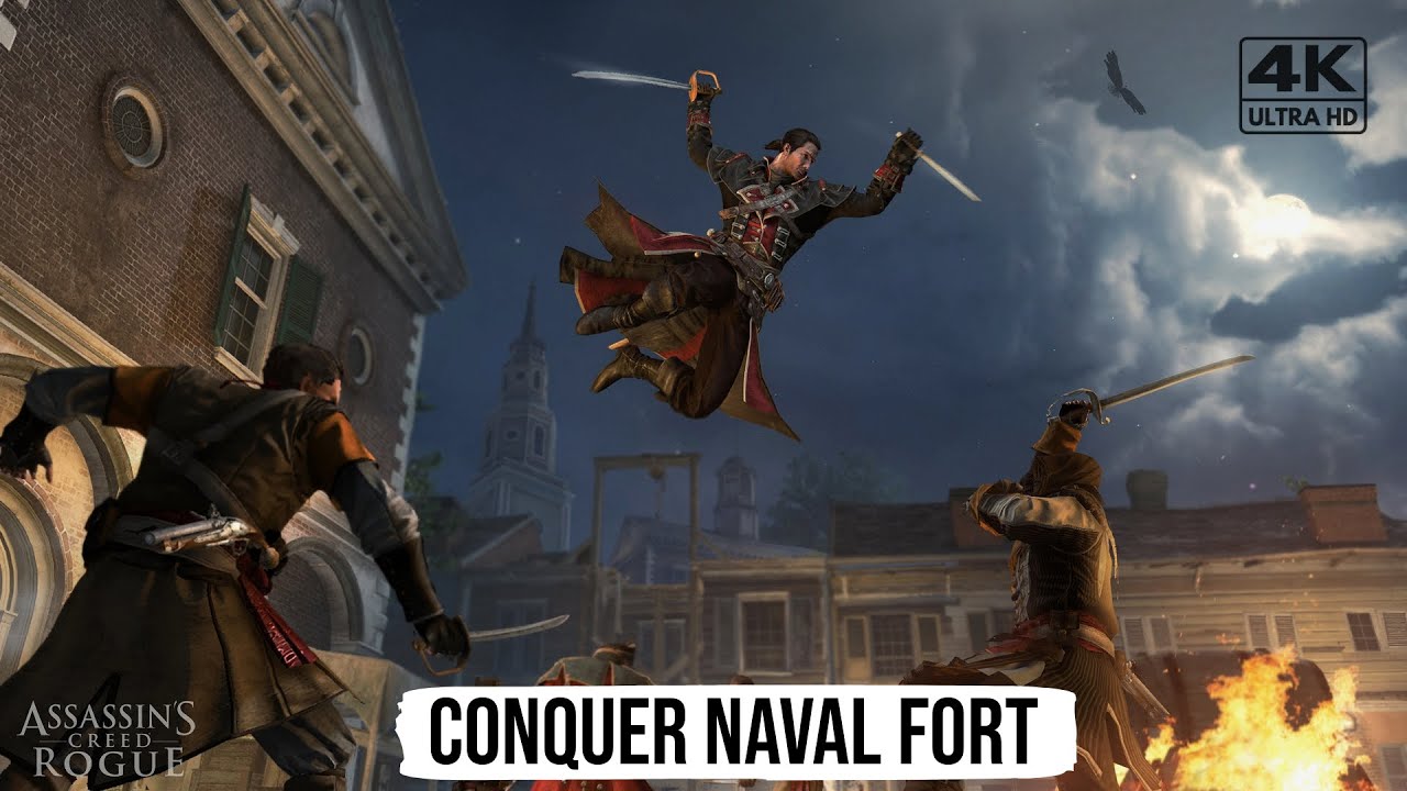 Conquer Naval Fort | Assassin's Creed Rouge Gameplay | #trending #viralvideo