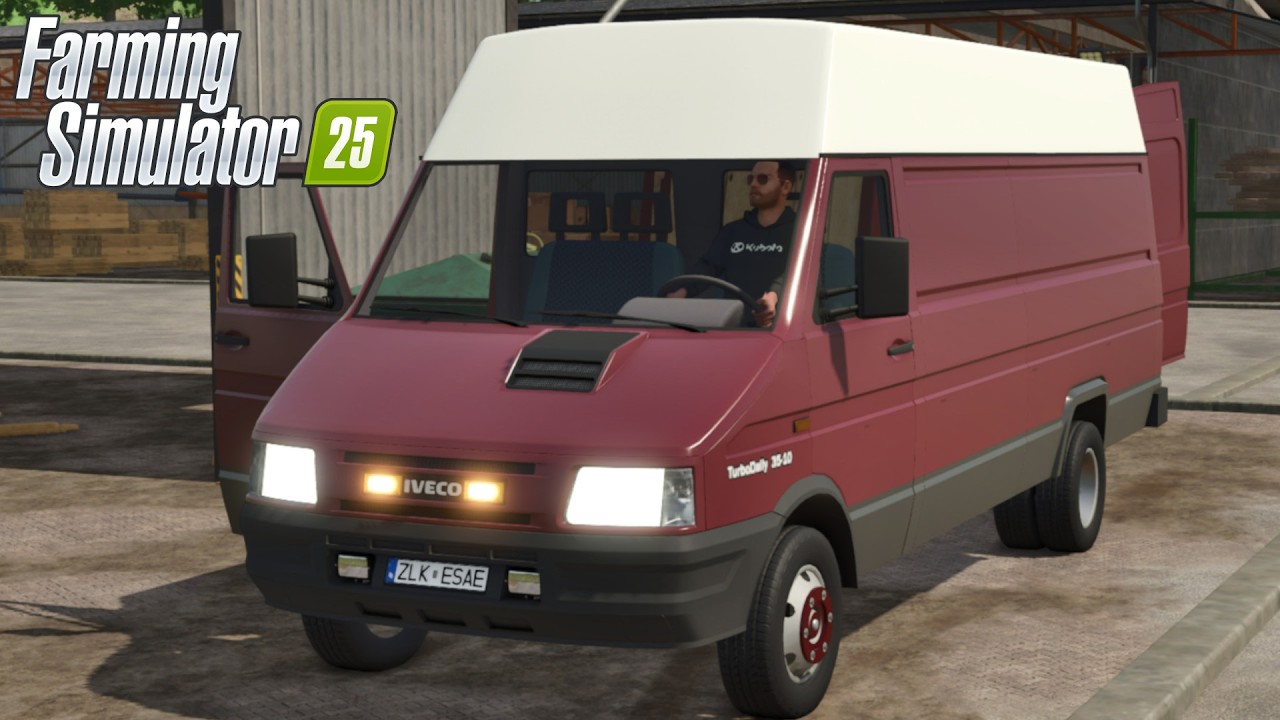 FS25 - 1989 Iveco Turbo Daily 35-10 - CAR MOD for Farming Simulator 2025 ROLEPLAY FS25 GAMEPLAY
