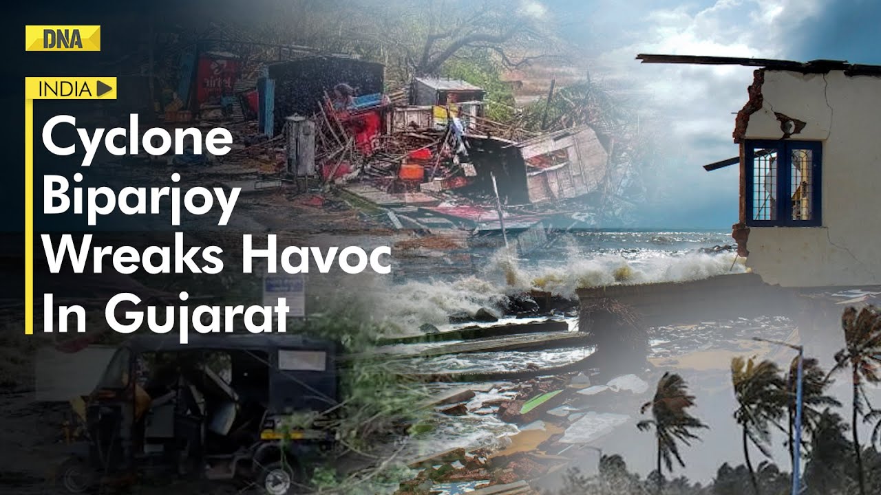 Cyclone Biparjoy: Many injured and 940 villages plunge into darkness as storm makes landfall