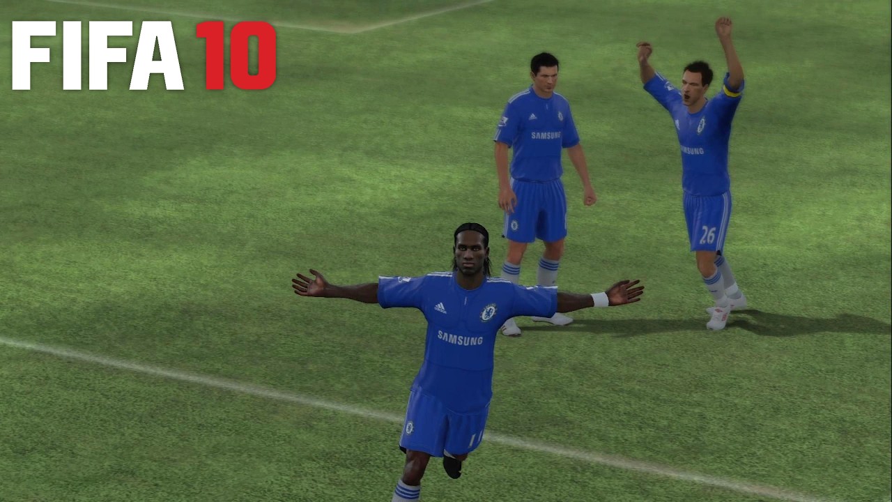 FIFA 10 (PS3) RPCS3 Gameplay - Chelsea Vs Tottenham Hotspurs