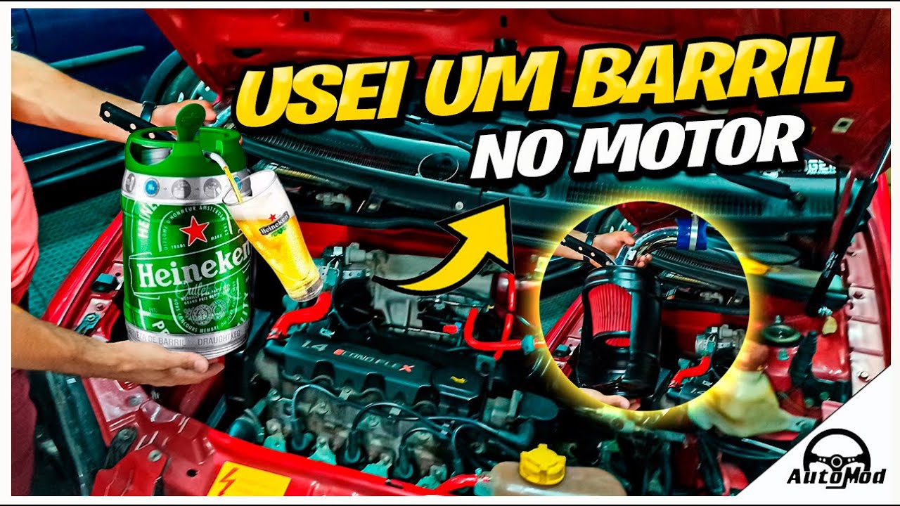 APRENDA COMO FAZER DEFLETOR DE CALOR DE GRAÇA COM UMA HEINEKEN - AUTO MOD