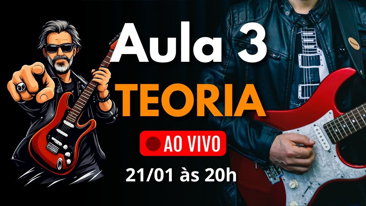 AULA 3 | Como Dominar Teoria Musical e Desenvolver o Ouvido | Projeto VOCÊ GUITARRISTA 2026