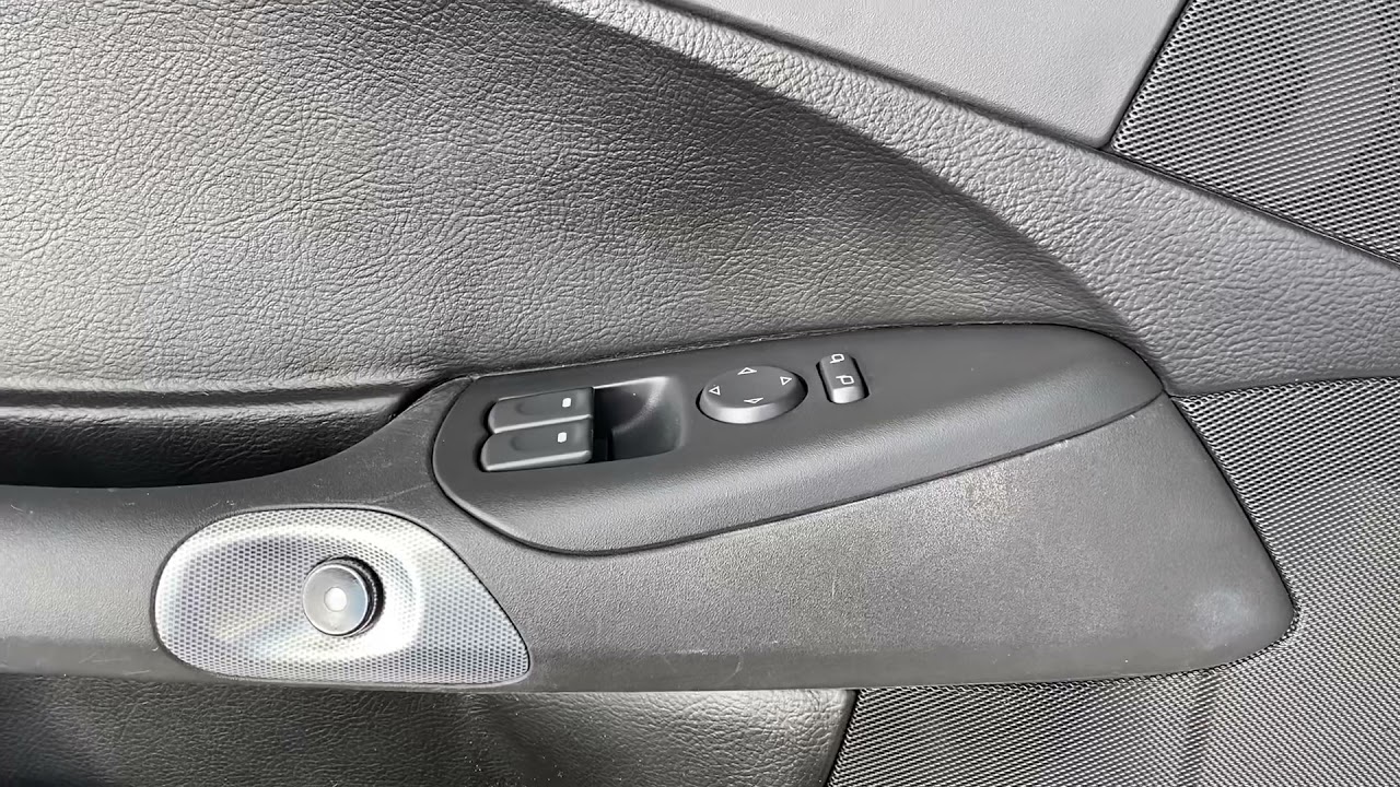 C6 Corvette Driver window/mirror switch removal/disassembly
