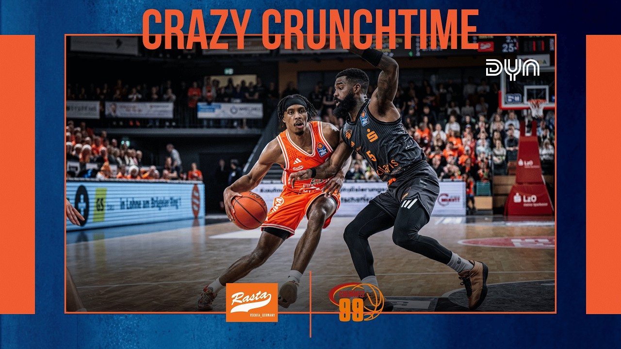 Highlights: RASTA Vechta - NINERS Chemnitz | easyCredit BBL | Dyn Basketball