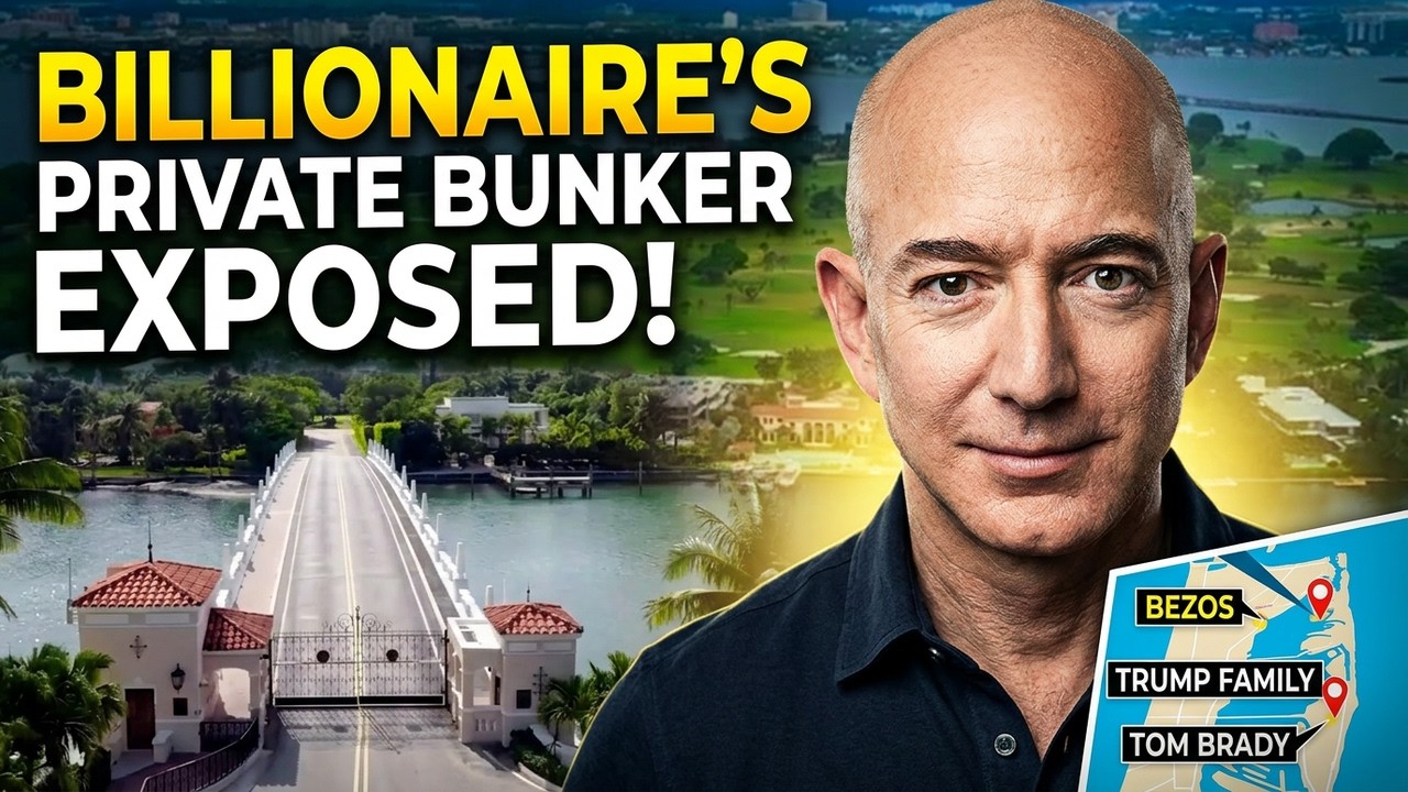 Jeff Bezos, Tom Brady & Trump Family at Miami Beach's Secret Billionaire Island
