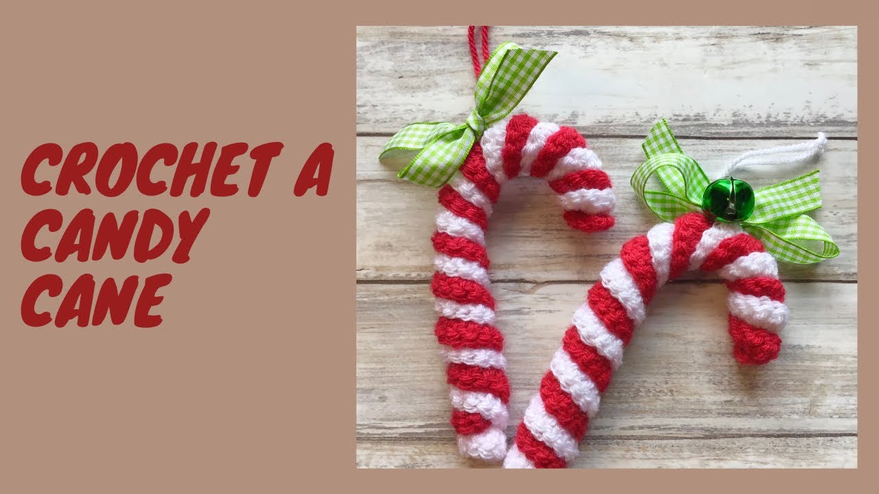 Crochet a Candy Cane